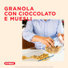 GRANOLA CON CIOCCOLATO E MUESLI