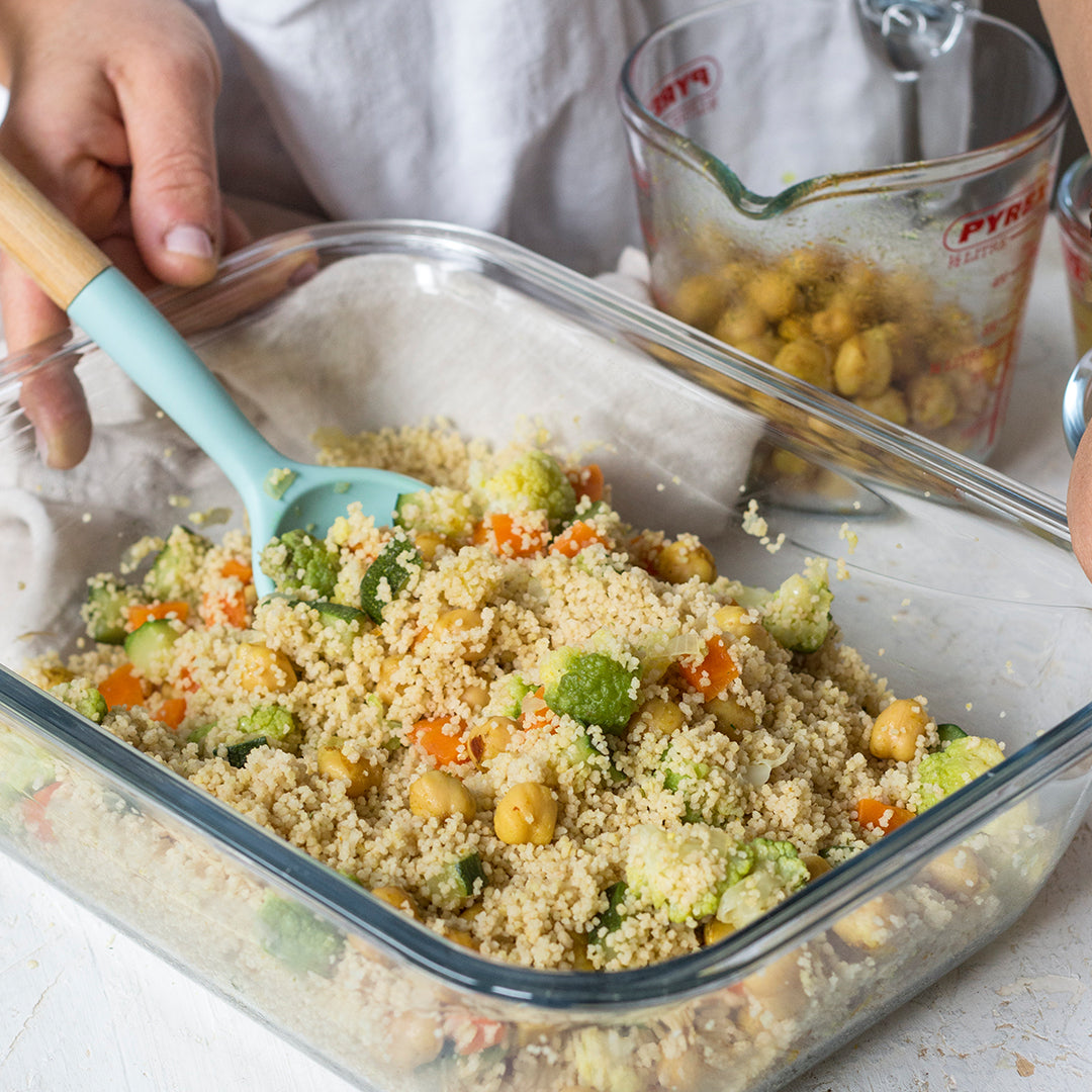 COUS COUS CON VERDURE GHIACCIATE