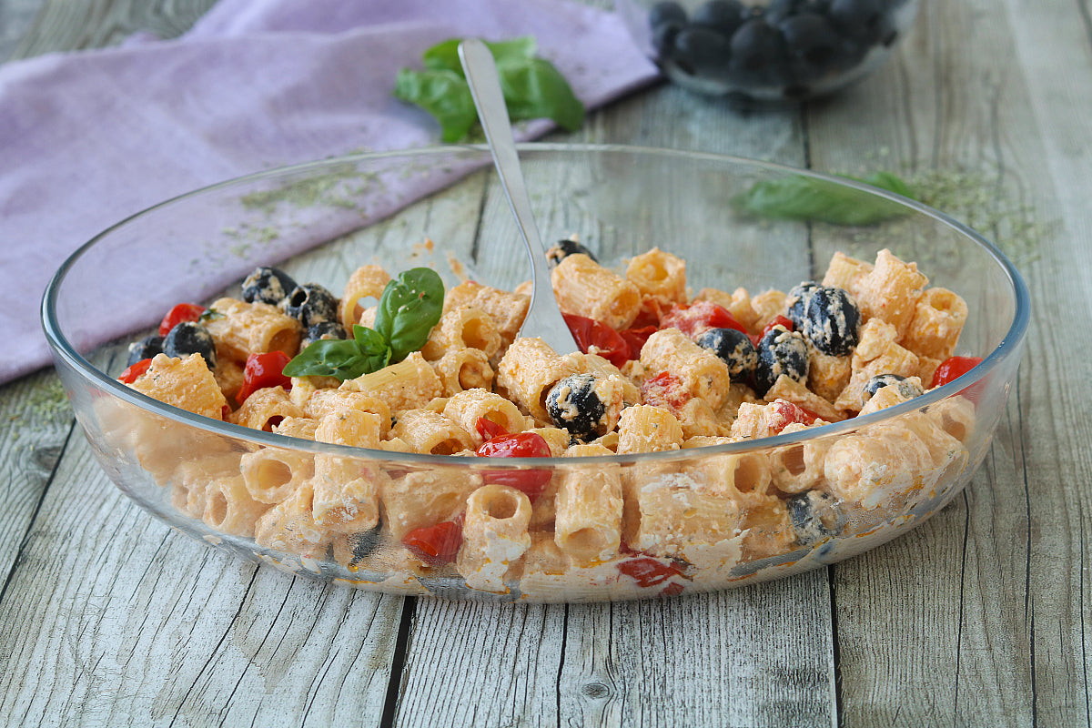 PASTA CON FETA E POMODORINI