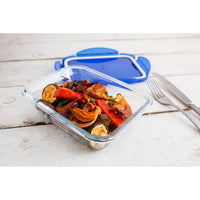 Cook & Go Recipiente rettangolare in vetro con coperchio ermetico 30x23x9cm