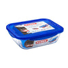 Cook & Go Recipiente rettangolare in vetro con coperchio ermetico 30x23x9cm